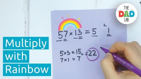How to Multiply Using Rainbows