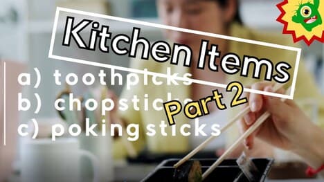 Kitchen Items for ESL Students | Part 2