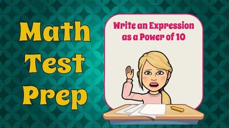 Write an Expression as a Power of 10