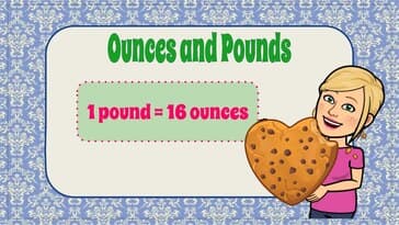 How to Order Ounces & Pounds from Least to Greatest