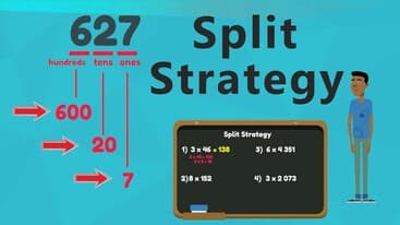 Multiplication Split Strategy