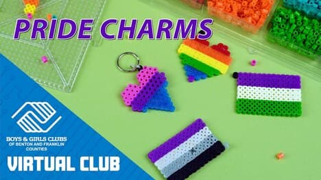 Pride Month Project: How To Make Perler Bead Keychains
