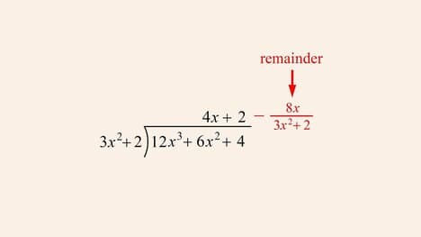 Algebra 90 - Dividing Polynomials