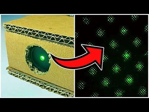 How To Make DJ Light At Home - Laser DJ Light