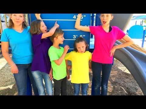 Learn English Playground Words High Low Opposites