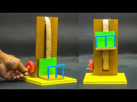 Science Projects | Lift Working Model