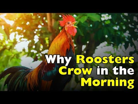 Why Do Roosters Crow in the MorningThe Reason Behind It