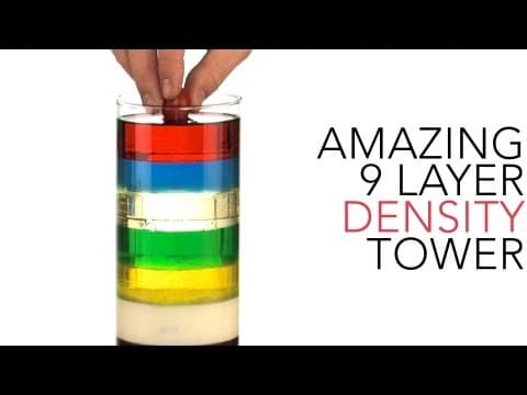 Amazing 9 Layer Density Tower - Sick Science 012
