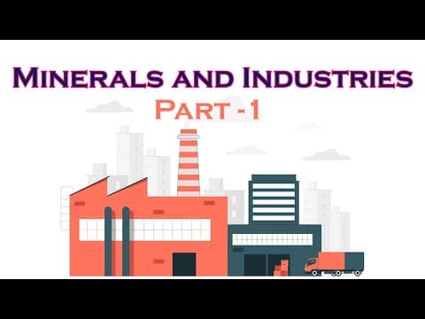 Minerals and Industries Part 1 l Social Science l Type of Industries