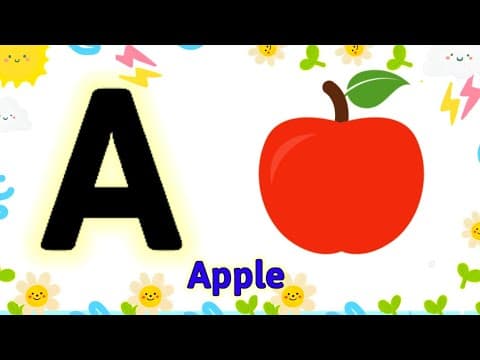 Learn ABC |ABC for kids | ABCD| Abcd words | Abc for kindergarten | English Alphabets
