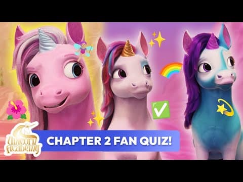 Unicorn Academy CHAPTER 2 FAN QUIZ 🌈 | Games for Kids