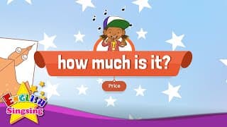 [Price] How much is it? - Educational Rap for Kids - English song with lyrics
