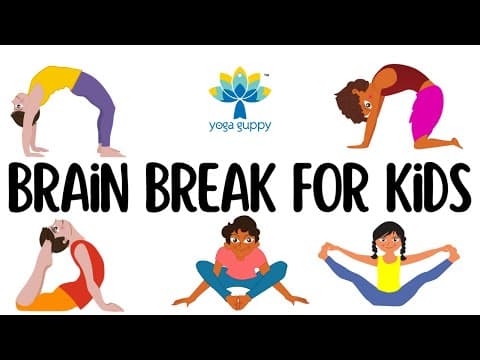 Warm Up Game for Kids | Yoga Fun | Red Light Green Light Game | Yoga Guppy