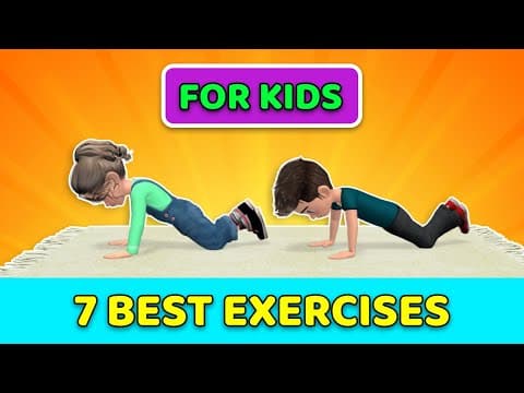 7 best exercises for kids to burn fat