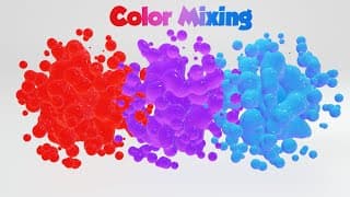 Color Mixing for Kids|Primary Colors|Secondary Colors|Mixing Primary Colors for Kindergarten