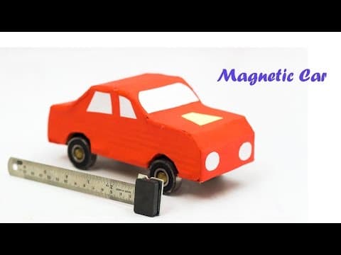 School Science Project Magnetic Car