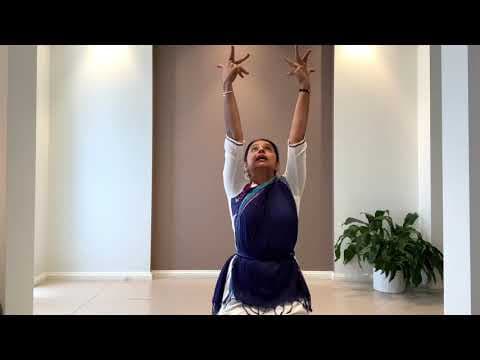Bharatanatyam - lesson 12 - learn adavus or steps - paraval adavu 4