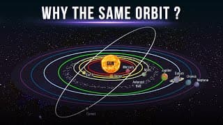 Why Do All The Planets Orbit In The Same Plane
