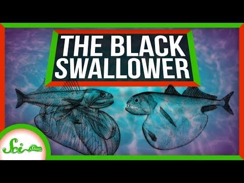 Meet The Black Swallower: Nature's Top Competitive Eater