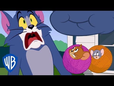 Tom and Jerry | Running Away from the Dark Cloud | WB Kids