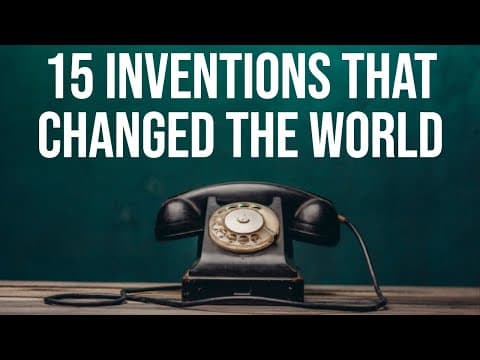15 inventions that changed the world - interesting facts - top10
