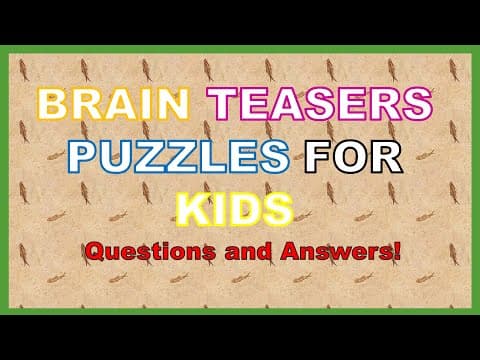 challenge for grade 1 to 5 | Puzzle your brain | Brain Teaser for kids