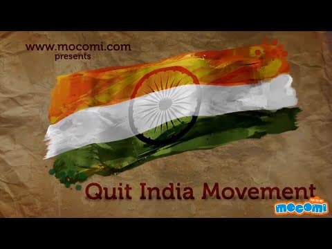Quit India Movement 1942 in Hindi | History of India in Hindi | Mocomi Kids Educational Videos