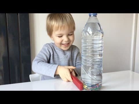 Educational Activity For Toddlers And Preschoolers: Magnet Discovery Bottle