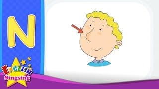 N Phonics - Letter N - Alphabet song | Learn phonics for kids