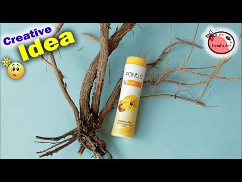 Best out of waste idea - room showpiece - diy room decor - handmade craft