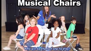 Musical chairs song for children