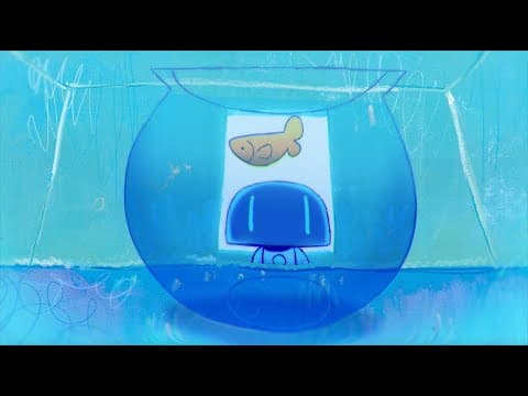 African bullfrogs battle for the center of the pond