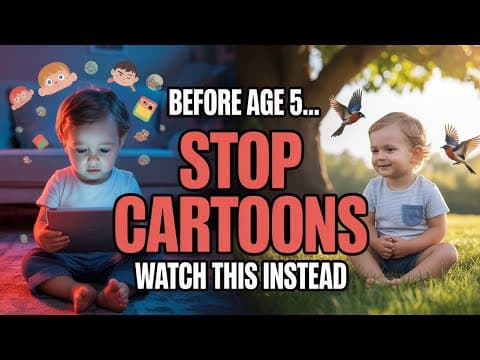 BEFORE AGE 5: Don’t LET Your Child Watch CARTOONS — Let Them WATCH THIS INSTEAD