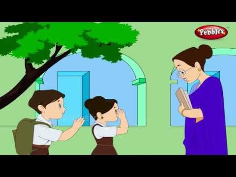 Daily Life Good Manners Learn good habits and manners in Telugu