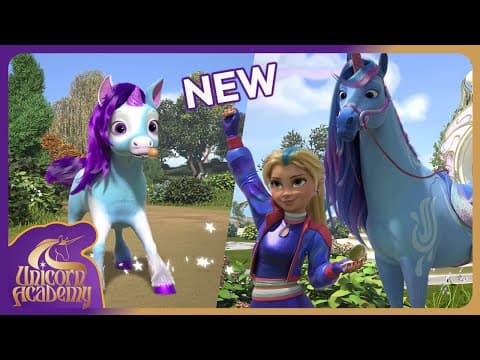 Unicorn vs. BABY UNICORN! 🦄 | Unicorn Academy NEW FULL EPISODE! | Cartoonsfor Kids