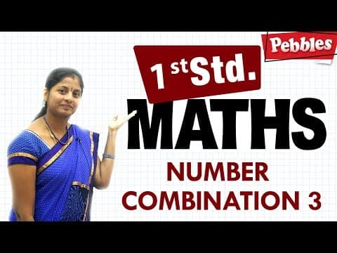 Number combination 3 - easy maths in telugu