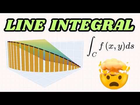 No One Taught Line Integral Like This