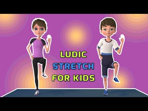 CREATIVE & LUDIC STRETCHING | Kids Exercise