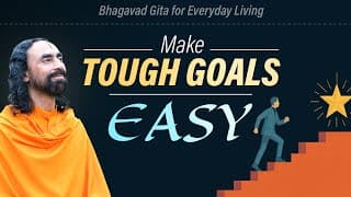 Wake Up and Work Hard — The ONE Habit That Makes Tough Goals Easy | Swami Mukundananda