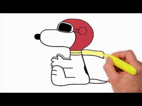 Coloring pages-how to draw a snoopy dog - how to draw snoopy with love heart
