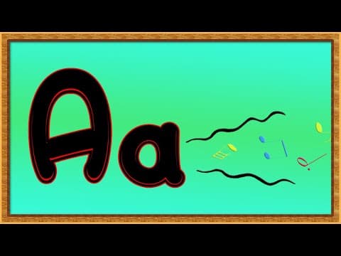 Alphabets with phonics - learn abc for preschool - kids learning alphabet