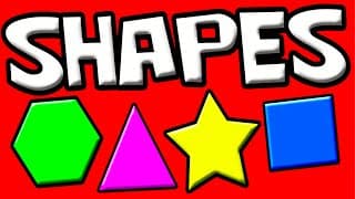 The 2D SHAPES for TODDLERS Made EASY! (Educational Videos for Preschoolers)