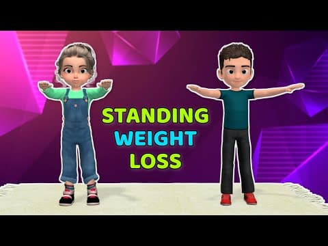 STANDING KIDS WORKOUT FOR WEIGHT LOSS