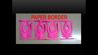 Paper border design #1