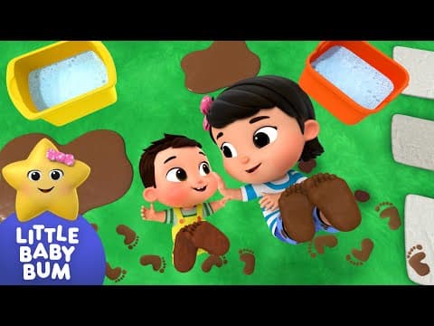 This Little Piggy ⭐ Baby Max's Splashy Time! | Little Baby Bum