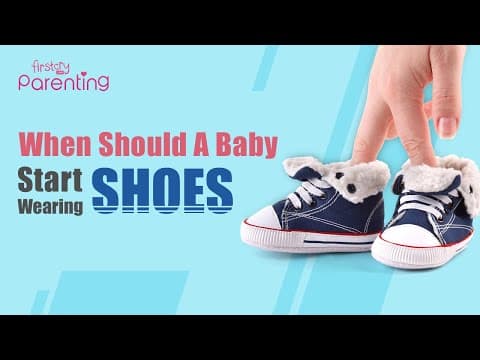 When can babies start wearing shoes