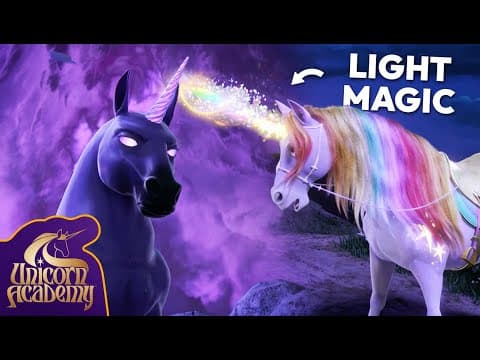 Magical Unicorn Battle 😱 | Unicorn Academy | Cartoons for Kids