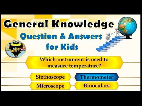 GK Quiz - General Knowledge Quiz for kids