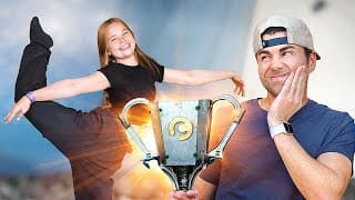 Mark Rober vs Salish and Jordan Matter-Extreme Gymnastics