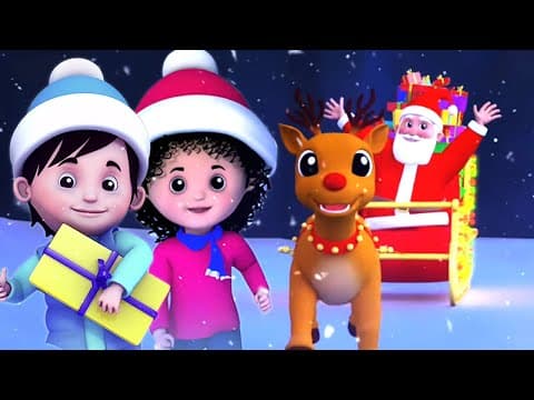 Jingle bells in English | Christmas nursery rhymes